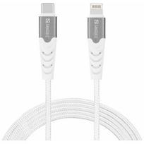 Sandberg USB-C - Lightning MFI 1m baltas