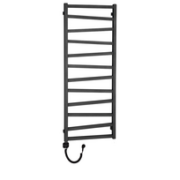 Elektrinis rankšluosčių džiovintuvas Zig 50x133cm, juodos metalik spalvos, kairinis su laidu