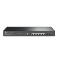 TP-LINK Omada 8-Port PoE+ 2.5GBASE-T L2+ Managed Switch with 2 10GE SFP+ Slots