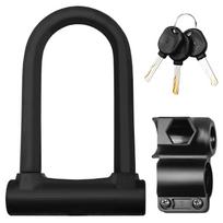 Dviračio užraktas Sunkaus dviračio U Lock saugus užraktas su tvirtinimo kronšteinu Lock Set