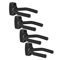 4 vnt gitaros pakabos, sieninis gitaros laikiklis, gitaros Ukulele boso atraminis ekranas 1 Kit