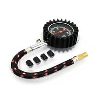 0–100 PSI automobilių padangų slėgio matuoklis padangų slėgio matuoklis juoda