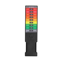 Nešiojamasis elektromagnetinio lauko EMF Gauso matuoklis rankinis EMF matuoklis magnetinio lauko monitorius Pradžia juoda