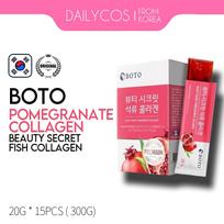 [BOTO] „Beauty Secret“ granatų kolageno želė lazdelė 15 lazdelių