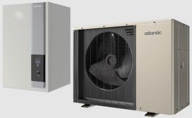 Šilumos siurblys oras/vanduo Atlantic ALFEA M Smart protect 11 MONOBLOKAS, R32 (024192, 750734, 075054)