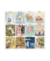 Siuvinėjimo rinkinys "Doggy Calendar" SLETIL8086