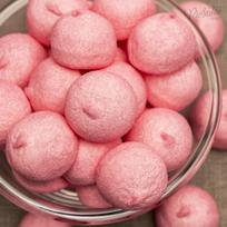 Zefyriniai rožinės spalvos golfo kamuoliukai, 500 g
