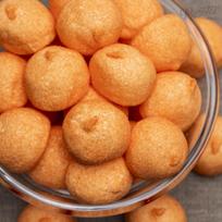 Zefyriniai oranžinės spalvos golfo kamuoliukai, 500 g