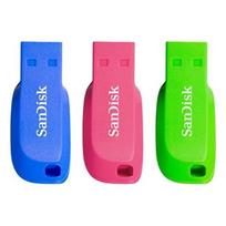 USB laikmena Sandisk Cruzer Blade 3x16GB