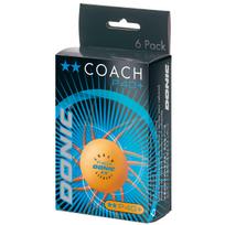 Stalo teniso kamuoliukai DONIC P40+ Coach orange 6vnt