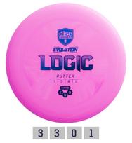 Diskgolfo diskas DISCMANIA HARD EXO LOGIC Evolution Putter