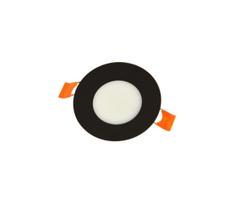 LED įleidžiamas lubinis šviestuvas GERD LED/3W/230V 4000K juoda