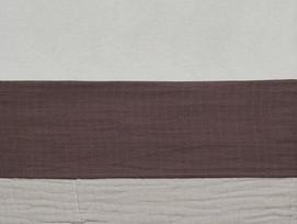 Jollein paklotas lopšiui 75x100cm Wrinkled Chesnut