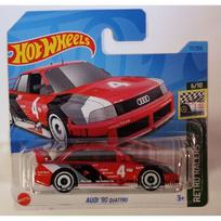 Hot Wheels Modeliukas Audi '90 Quattro, red short card