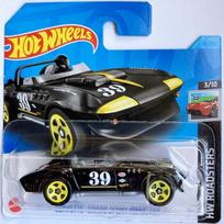 Hot Wheels Modeliukas Corvette Grand Sport Roadster black short card