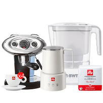 Kavos aparato illy X7 komplektas