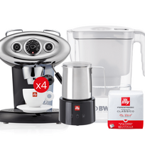 Kavos aparato illy X7 komplektas