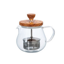 Stiklinis arbatinukas su sieteliu „Teaor“, „Hario“, 450 ml
