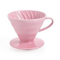 V60 filtro dubuo, keraminis, rožinis, VDC-02-PPR-EX