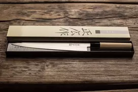 Masahiro MS-8 Yanagiba peilis 210 mm kairiarankiams