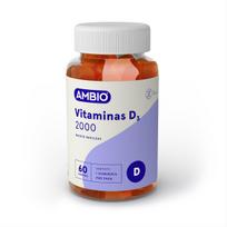 AMBIO VITAMINAS D3 2000, 60 guminukų