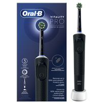 Oral-B | Electric Toothbrush | D103 Vitality Pro | Rechargeable | For adults | 1 Brush Head Included | 3 Cleaning Modes | Black