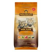 WOLFSBLUT Wide Plain Puppy sausas maistas šuniukams su arkliena ir batatais, 12,5 kg