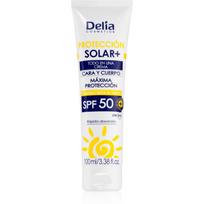Delia Cosmetics Sun Protect apsauginis veido kremas SPF 50 100 ml