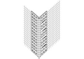 EJOT® PROFIL PVC "arkinis" kampinis profilis su tinkleliu