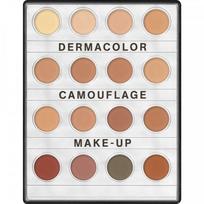 Kryolan Dermacolor Camouflage kreminio makiažo pagrindo Mini-Paletė, 16 spalvų