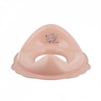 Maltex Baby klozeto sėdynė, neslystanti, Minimal, rožinė, rožinės gumytė