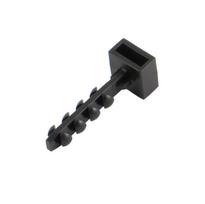 Dirželių tvirtinimo elementas 10mm kabeliams juodas 100vnt