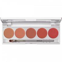 Kryolan Lūpų dažų paletė 5 spalvų (magnetinė)