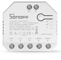 Išmanusis Wi-Fi jungiklis DUAL R3 LITE, 2 kanalų, 230V 2x1650W, SONOFF