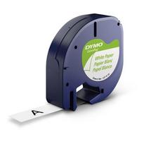 Spausdinimo juostelė Dymo LetraTag S0721500 (400x12mm) popierinė balta