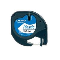 Spausdinimo juostelė Dymo LetraTag S0721560 (400x12mm) plastikinė balta