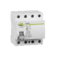 Srovės nuotėkio relė 4P 25A 30mA Ex9L-N Noark 108331