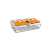 Universali laidų jungtis 5x 0.08-4mm2 32A Wago 221-415 1vnt
