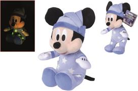 Disney Sleep Well, Mickey Mouse – glow-in-the-dark soft toy, 25 cm (6315870349NPB)