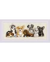 Siuvinėjimo rinkinys "Puppies" 2221