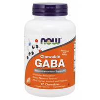 Now Foods GABA plus Taurine, Inositol and L-Theanine 90 chewables