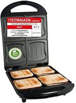 Sumuštinių keptuvas Emerio sumuštinių skrudintuvas XXL Family 4x apvalkalo formos, nepridegantis