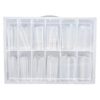 Plastikinės viršutinės formos nagams Osom Plastic Nail Tips OSOMN2009, universal