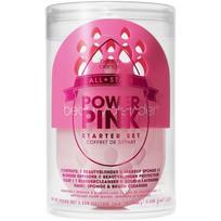 Makiažo kempinėlių rinkinys BeautyBlender All Stars Pink Starter Set BB27894, rinkinį sudaro: makiažo kempinėlė, muiliukas ir dėklas