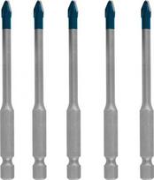HEX-9 HardCeramic Drill bit set for masonry 5x90mm, 5pcs. 2608900598 | 6949509232502