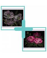 Rinkinių duetas: "Lace Poppies" ir "Lace Peonies"