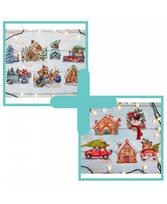 Rinkinių duetas: "Christmas Ornaments kit nr. 3" ir "Christmas Toys Kit nr.4"
