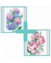Rinkinių duetas: "Graceful Hydrangeas" ir "Lush Peonies"