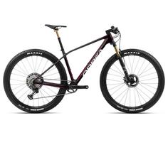 Orbea ALMA M TEAM Red Wine Carbon View (Gloss) - Carbon Raw (Matt) - kalnų dviratis