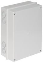 ATSIŠAKOJIMO DĖŽUTĖ SU RIEBOKŠLIAIS LUX-303X214/EPN IP55 Elektro-Plast